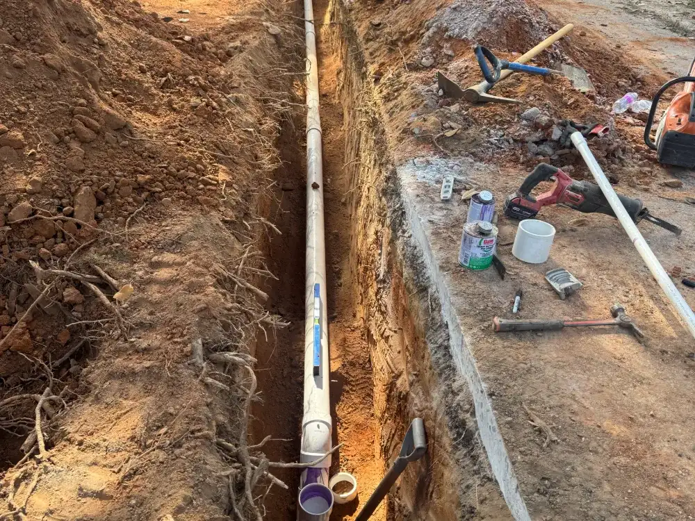 Open Water Plumbing working in Clover, SC
